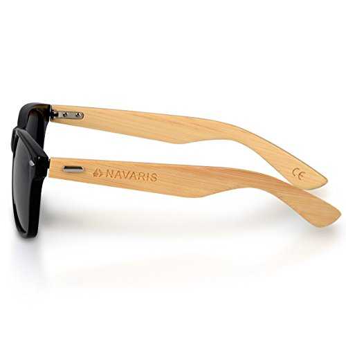 41cKtoBKrL Navaris occhiali da sole in legno UV400