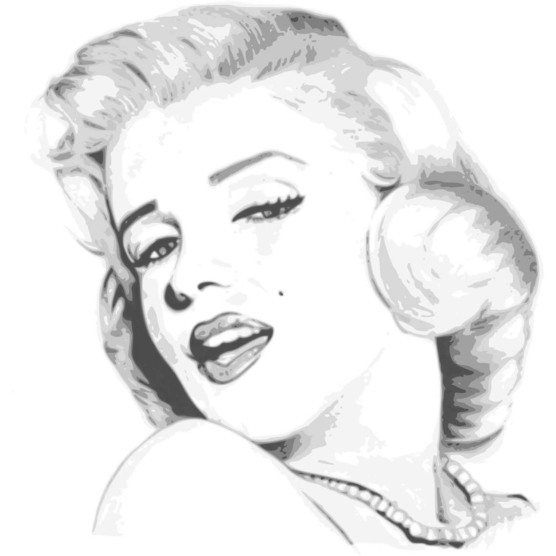 Occhiali stile Marilyn